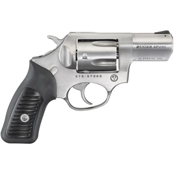 250022431_1w Ruger SP101~ 38 Special +P 2.25" BBL 5 Round SS/Black