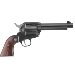 250022505_1w (1) Ruger Vaquero~ 45 Colt 5.5” BBL 6 Round Blued/Hardwood