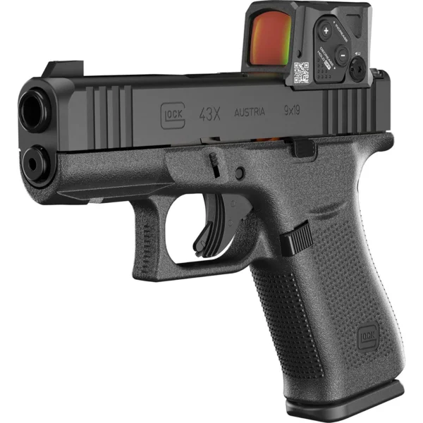 430112120_10w Glock 43X MOS8 9mm Luger 3.41"BBL (2)10RD W/Aimpoint COA BOF
