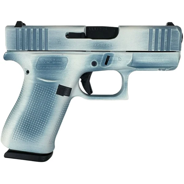 Glock 43X 9mm Luger 3.41"BBL (2)10RD W/Rail Blue Denim