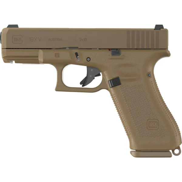 430115005_1 Glock - G19X V 9mm Luger 4.02"BBL (1)17RD & (2)19RD Mags FDE