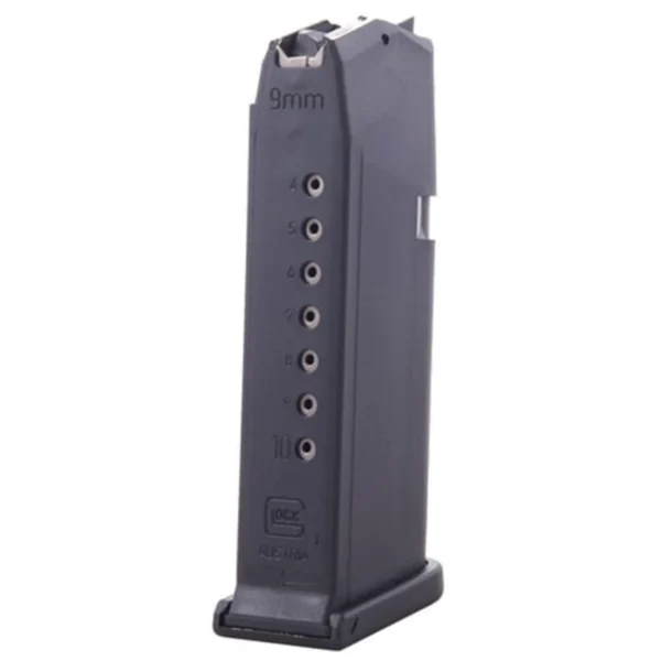 Glock Magazine 9mm Luger 15RD for Glock 19 Black 1/Pack