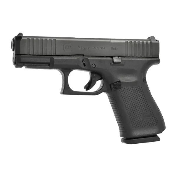 Glock 19 GEN 5 MOS 9mm Luger 4.02" BBL (3)10RD Mag Black