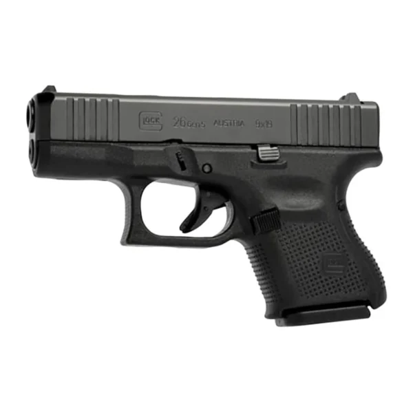 Glock 26 GEN 5 9mm Luger 3.43" BBL (3)10RD Mags Black